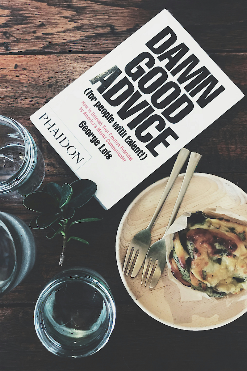 Damn Good Advice Buch